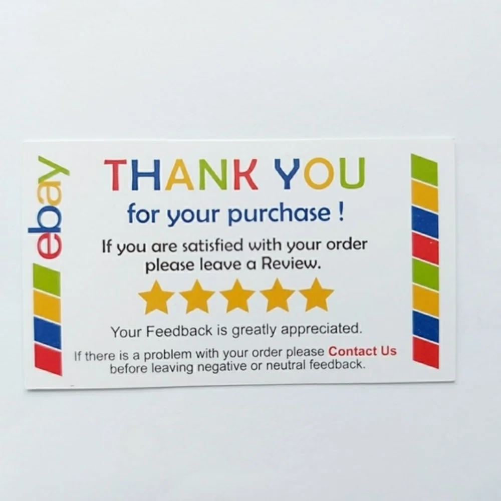 Thank you cards & Stickers
